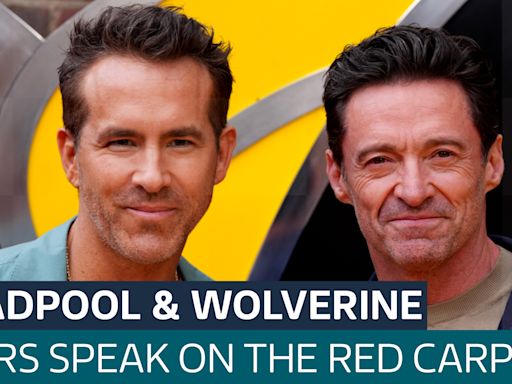 Deadpool & Wolverine stars on surprises, bromances and who they're supporting at the Euros - Latest From ITV News