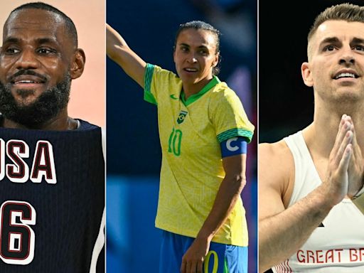 LeBron James, Marta, Max Whitlock: veja os grandes atletas que se despediram dos Jogos Olímpicos em Paris