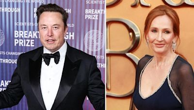 Elon Musk Says He Agrees With J.K. Rowling's Anti-Trans Rant But Suggests 'Also Posting Interesting and Positive...