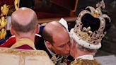 Carlos III, emocionado, murmura 'Gracias Guillermo' en el homenaje de su hijo durante la ceremonia de Coronación