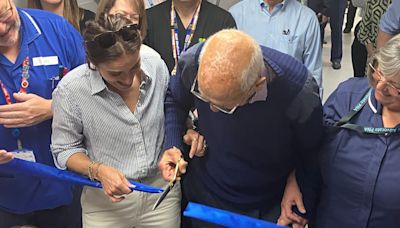 New geriatric unit opened by Line of Duty actress