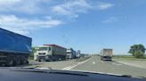 Media: Truckers briefly block Kyiv-Odesa highway over mobilization law