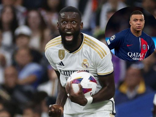 La fuerte amenaza de Antonio Rudiger a Kylian Mbappé