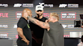 Video: Jake Paul signals gunshot after Mike Tyson turns back during faceoff