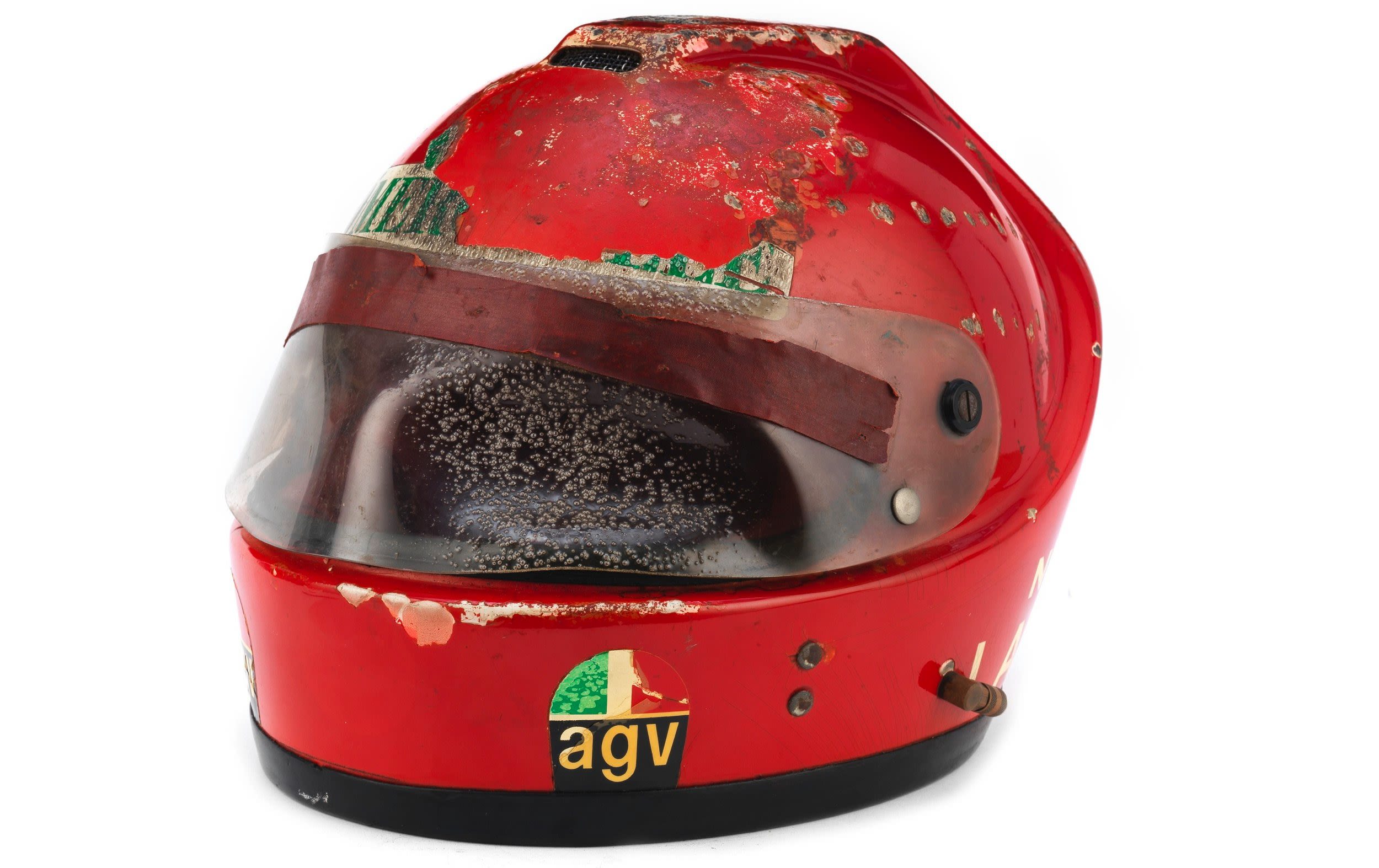 Niki Lauda’s burnt helmet from near-fatal accident to fetch up to $60,000 at auction
