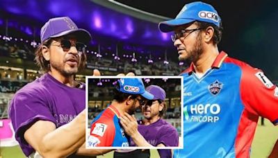 Shah Rukh Khan Sneaking Up Behind Sourav Ganguly To Hug Him Is Most Wholesome Thing You'll See On Internet- Watch