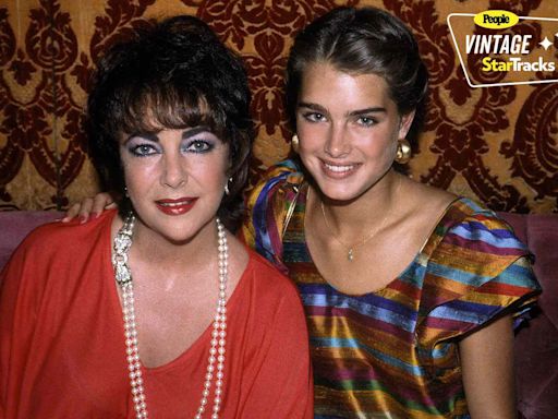 Vintage Star Tracks: This Time in 1981, See Elizabeth Taylor with Brooke Shields and More Big Stars