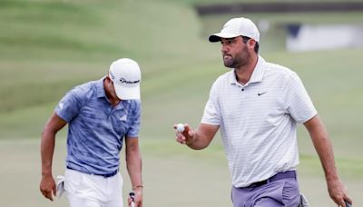 Scheffler lidera el Tour Championship por 5 golpes tras la tercera ronda