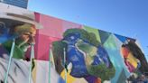 El arte callejero del brasileño Eduardo Kobra adorna la sede de la ONU