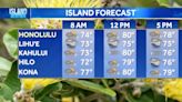 Wednesday Weather - Breezy trade winds, scattered trade showers, still getting sunshine