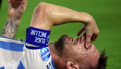 Lionel Messi leaves Copa América final in tears after with ankle injury