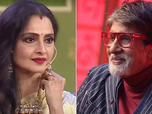 When Rekha Said A 'Whiff' Of Amitabh Bachchan Is Enough For Her To Be Happy: "Duniya Bhar Ke Love Aap...