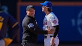 Benches clear in Mets-Brewers game after Jeff McNeil objects to Rhys Hoskins' hard slide