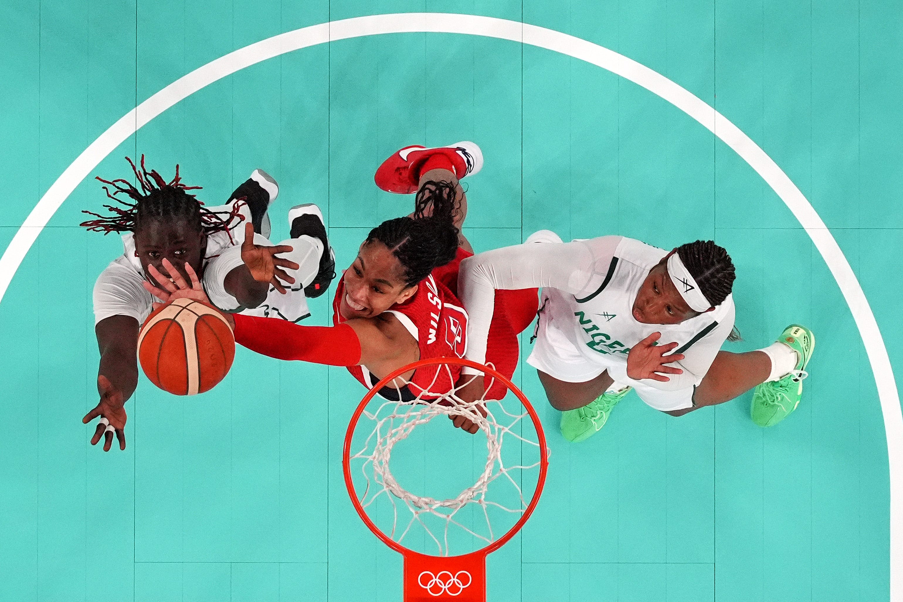 USA women’s basketball highlights: Americans beat Nigeria to reach Olympic semifinal