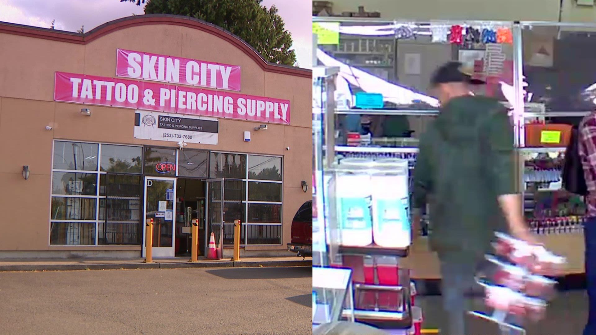 $1,500 worth of nipple rings stolen from Tacoma tattoo and piercing shop