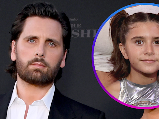 Scott Disick Cradles Daughter Penelope in Cute 12th Birthday Pic