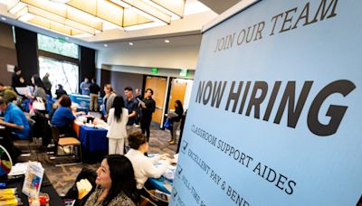 The job market is starting to show cracks. Hiring fell short of expectations for the first time in 6 months.