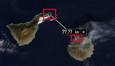 Saca la calculadora, ¿sabes qué distancia separa Gran Canaria de Tenerife?