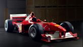 Michael Schumacher F1-2000 Ferrari up for auction next month