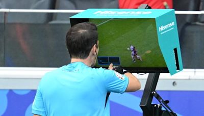 VAR contact sensor debuts in Belgium match at Euro 2024 as chip in soccer ball enables EKG "snicko" technology | Sporting News Australia