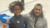 Chatfield connects with Hockey Players of Color Movement kids as Hurricanes host camp | NHL.com