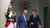 Charles gives Macron Voltaire collection to mark first state visit