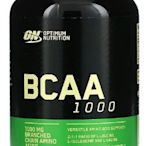 府城營養網*健身營養品Optimum Nutrition ON BCAA 1000支鍊胺基酸(200顆大包裝)