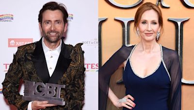 JK Rowling is fighting with David Tennant now