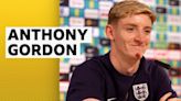 Anthony Gordon: England forward describes bike accident