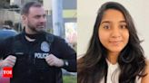 US cop caught laughing after Indian student's death sacked - Times of India