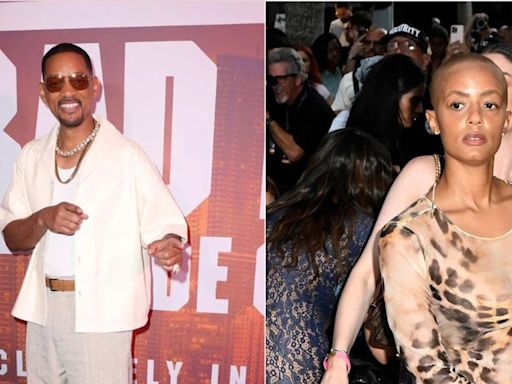 Will Smith sparks debate as he is joined by Jada Pinkett's look-alike at Miami premiere