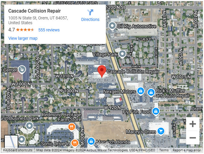 Cascade Collision Repair Offers Premium Auto Body Repair Services in Orem, Utah