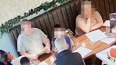 Moment family of 8 leave restaurant 'without paying bill' after ordering steaks