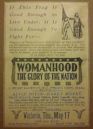 Womanhood, the Glory of the Nation