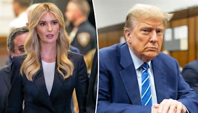 Don’t expect to see Ivanka Trump at her dad Donald Trump’s ‘hush-money’ NYC trial: source