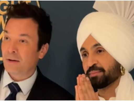 Jimmy Fallon invites Diljit Dosanjh to return to 'The Tonight Show' | Hindi Movie News - Times of India