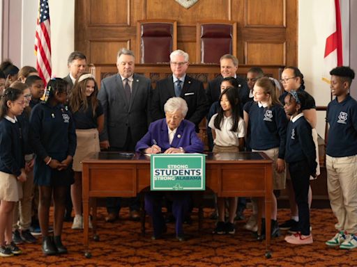 Gov Kay Ivey signs child care tax credit bill and others