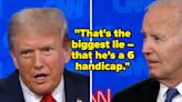 ...Donald Trump Arguing Over Golf In The Middle Of The Presidential Debate Last Night