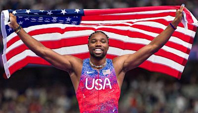 Noah Lyles comments mocking NBA resurface after 100m Olympic gold win