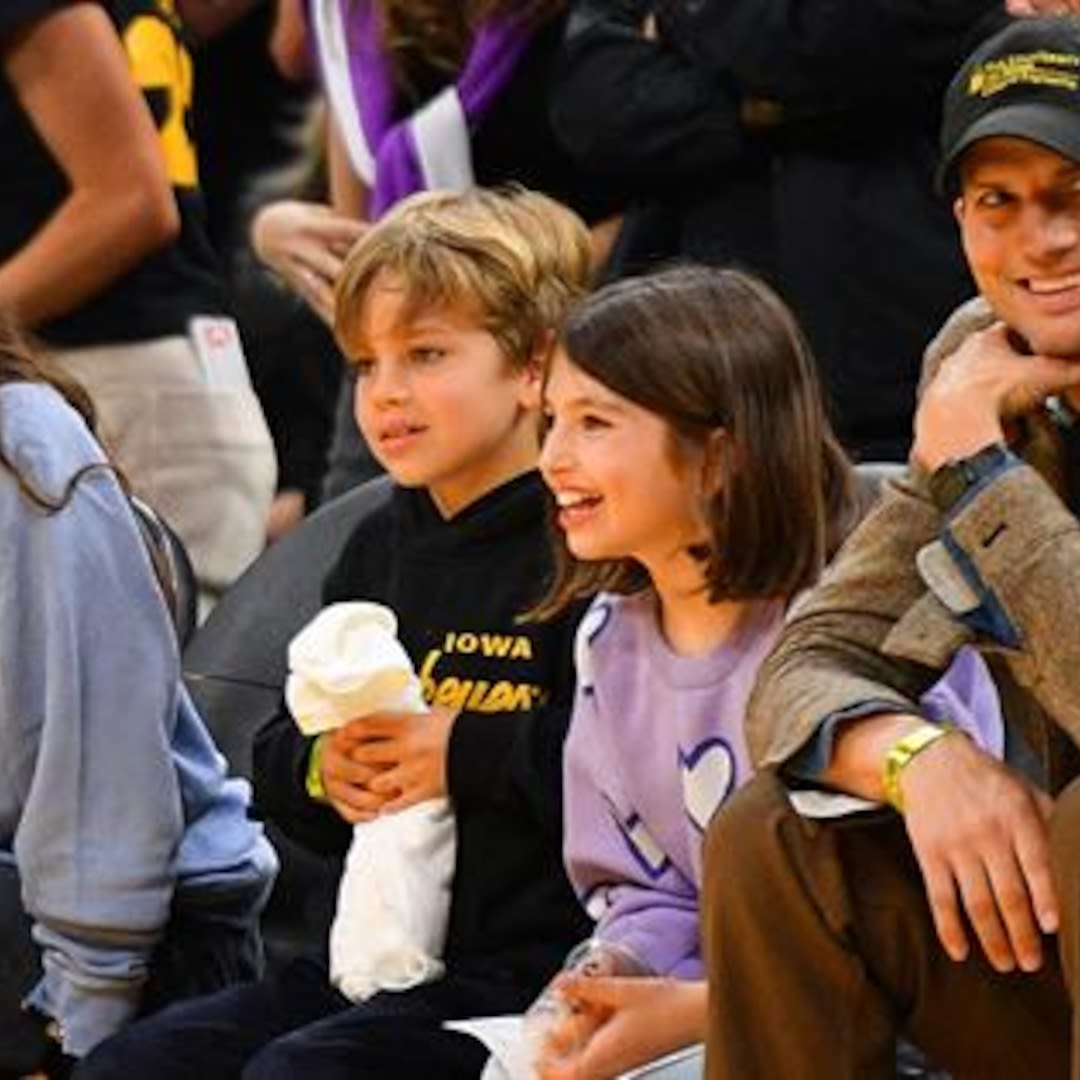 Ashton Kutcher, Mila Kunis and Their Kids Make First Public Appearance as a Family - E! Online