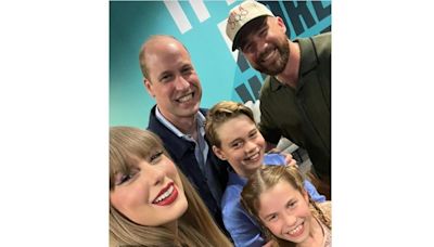 Taylor Swift drops selfie with Prince William, his kids after Eras Tour Wembley show