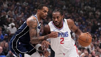 NBA playoffs: Kawhi Leonard out for Clippers-Mavericks Game 5 with lingering knee injury