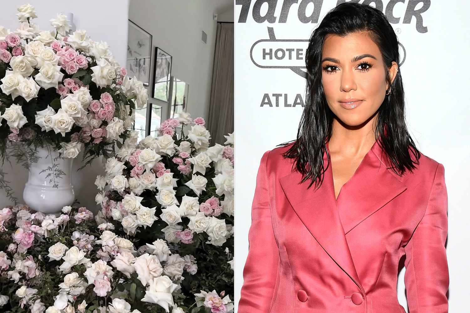 Kourtney Kardashian Reveals What Will Happen to Her Over-the-Top Display of Mother's Day Flowers