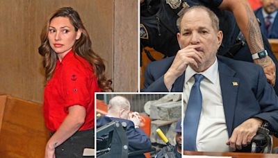 Decrepit Harvey Weinstein appears in NY court handcuffed to wheelchair — as prosecutors say they’ll be ready to re-try him for rape before 2025