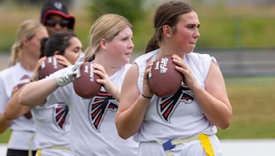 Atlanta Falcons' free camps helping Montana girls flag football's rapid growth of teams, interest