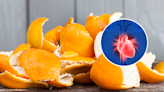 Orange peel extract has "unrecognized health potential"