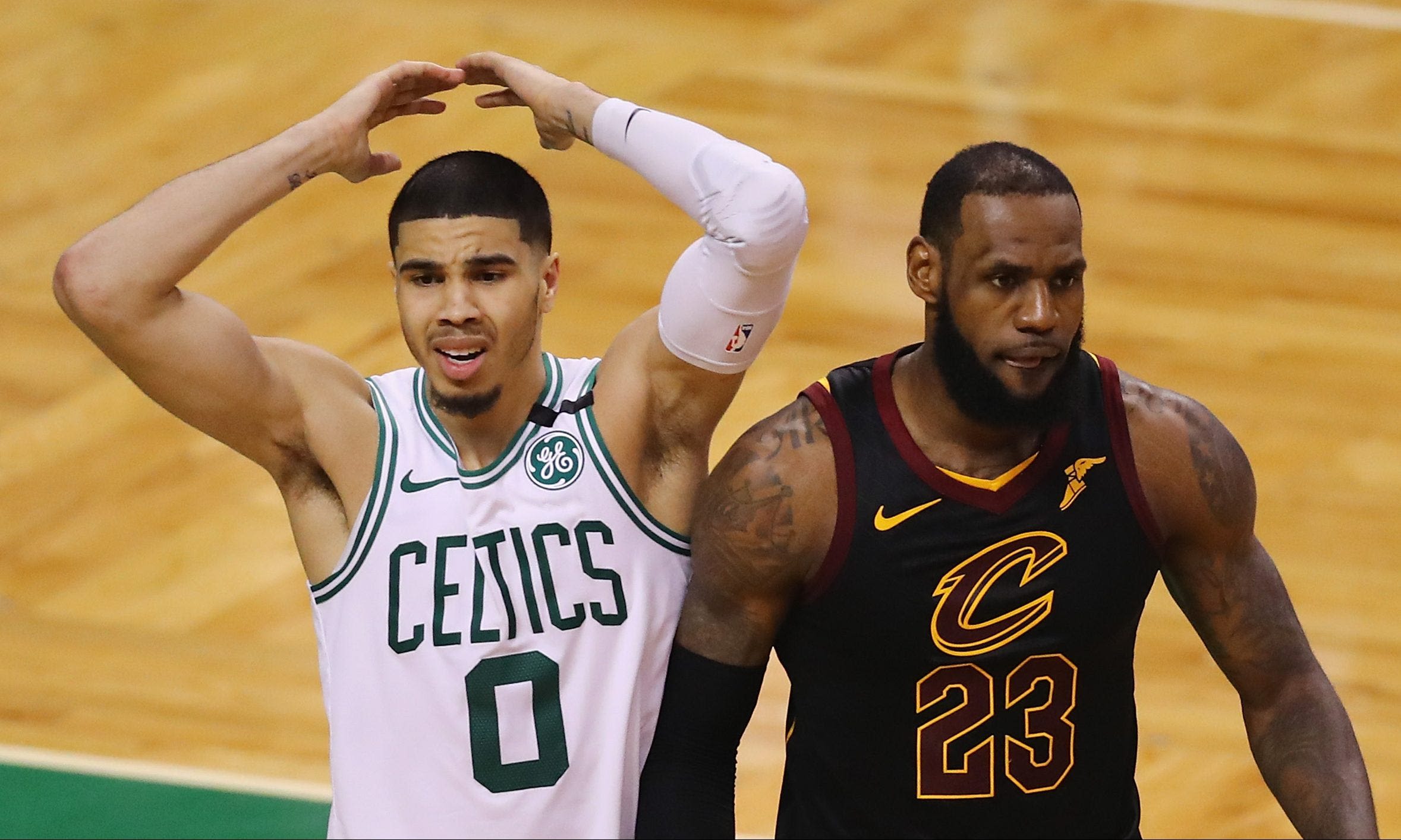 Jayson Tatum's failed attempt to get LeBron James' autograph