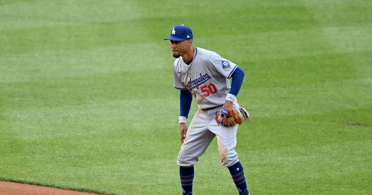 Dodgers notes: Mookie Betts at second base, Miguel Rojas scratched from lineup