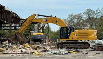 Demolition underway for Acrisure Amphitheater