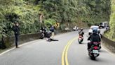 男子騎機車北宜公路自摔昏迷 警消送醫急救